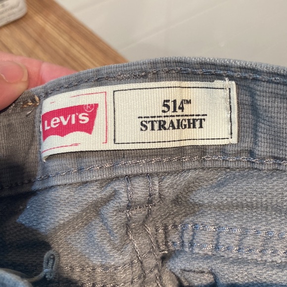 LEVIS straight 514 corduroy for baby gray 12 months - Picture 6 of 6